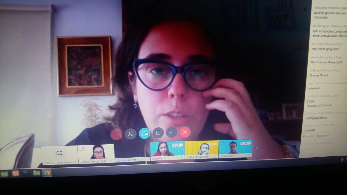 Eugintwitt's tweet photo. Buenísimo todo lo que esta contando @inesanma y sobre todo cómo lo cuenta! 😀
Qué bueno poder escucharla! Gracias @meraki_org #SCI20
#DaleLike a la santidad!
@vvinader @josemiguelif https://t.co/YazXcFSY4P