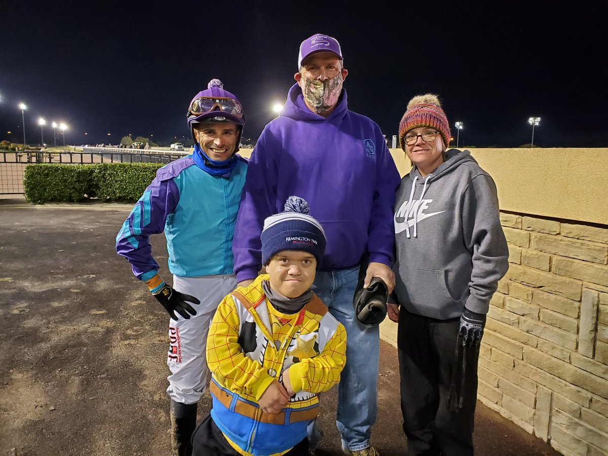woody_tshirt's tweet photo. #wheresthewoodytshirt celebrating with @eramia 4 Team Gladd @RemingtonPark winning with #gonedancing https://t.co/4OqccJ86Bz
