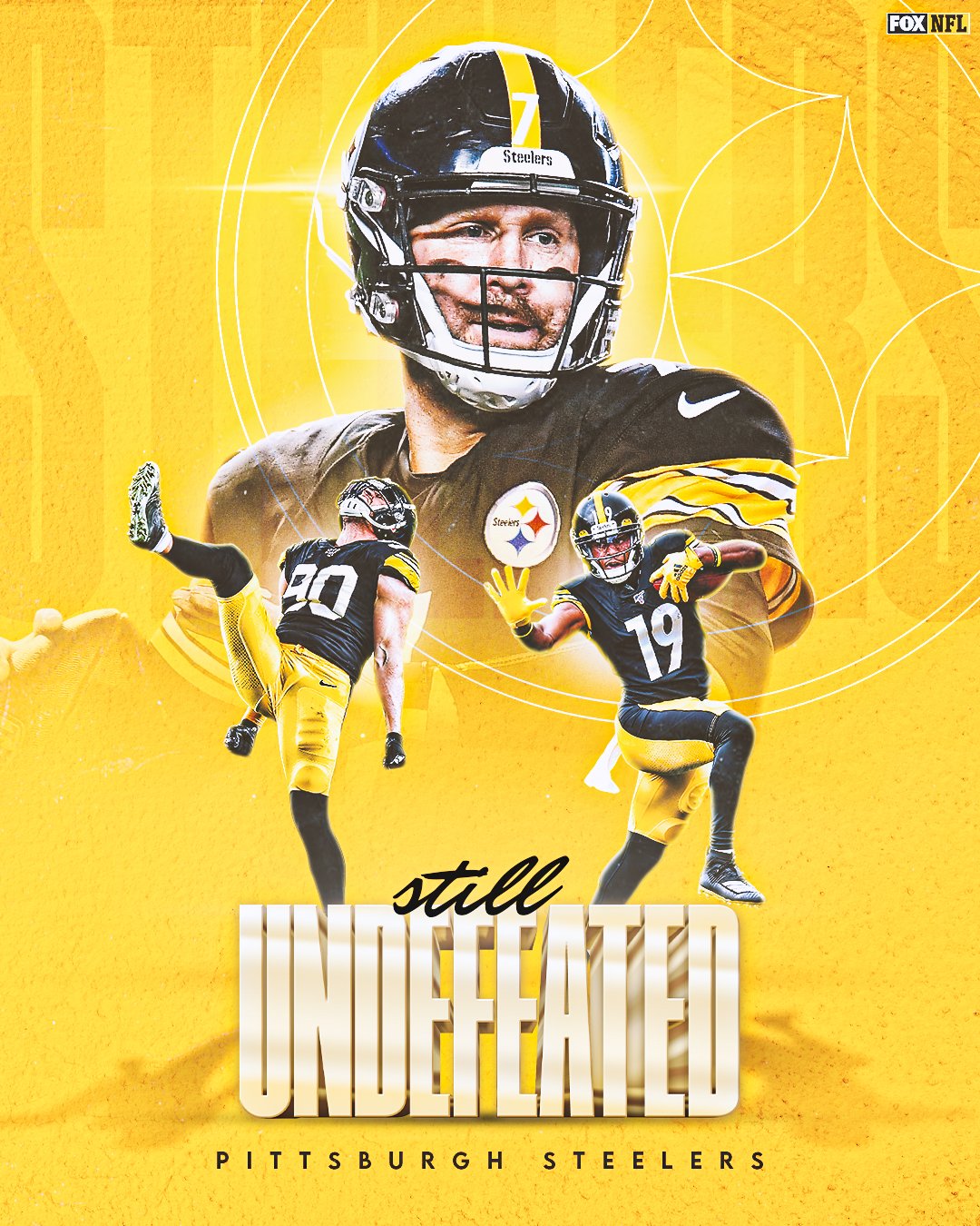 FOX Sports: NFL on X: '6-0! The @steelers take down the Titans to stay  UNDEFEATED this season!  / X