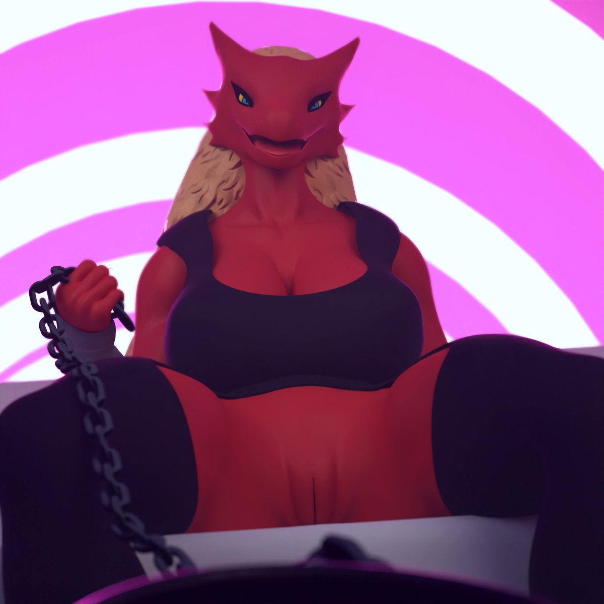 FriskyChira's tweet photo. "Guess who needs some training today~" https://t.co/JKW05FnkPv