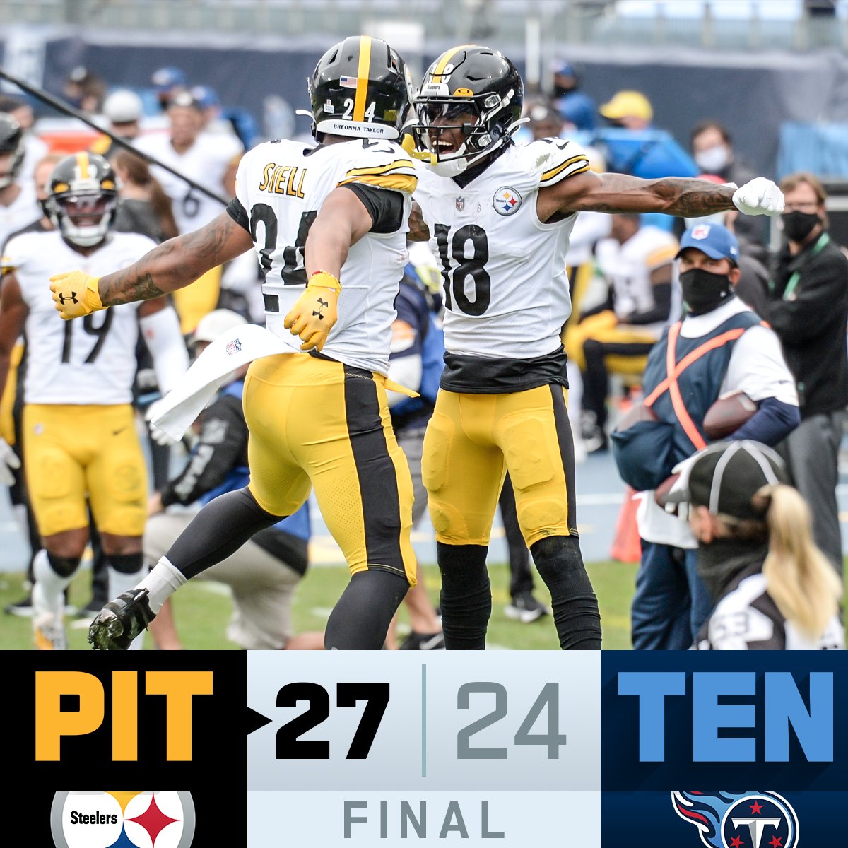 FINAL: The <a href="/steelers/">Pittsburgh Steelers</a> remain undefeated!