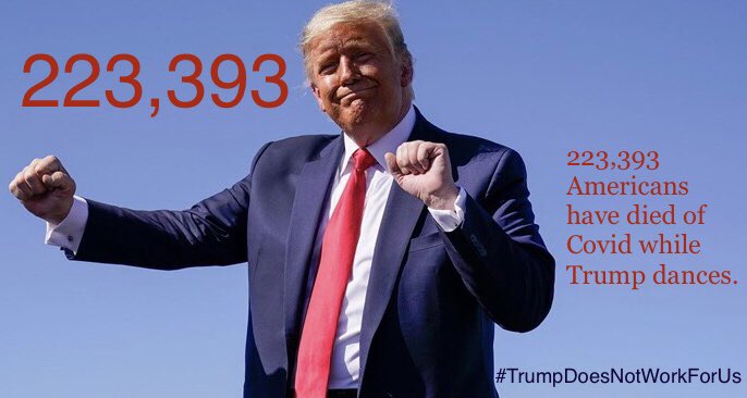 stuffjuliesays's tweet photo. #TrumpSurrendered and Americans needlessly suffered and died alone.
#TrumpDoesNotWorkForUS
@MeidasTouch https://t.co/ATvFmypM6b