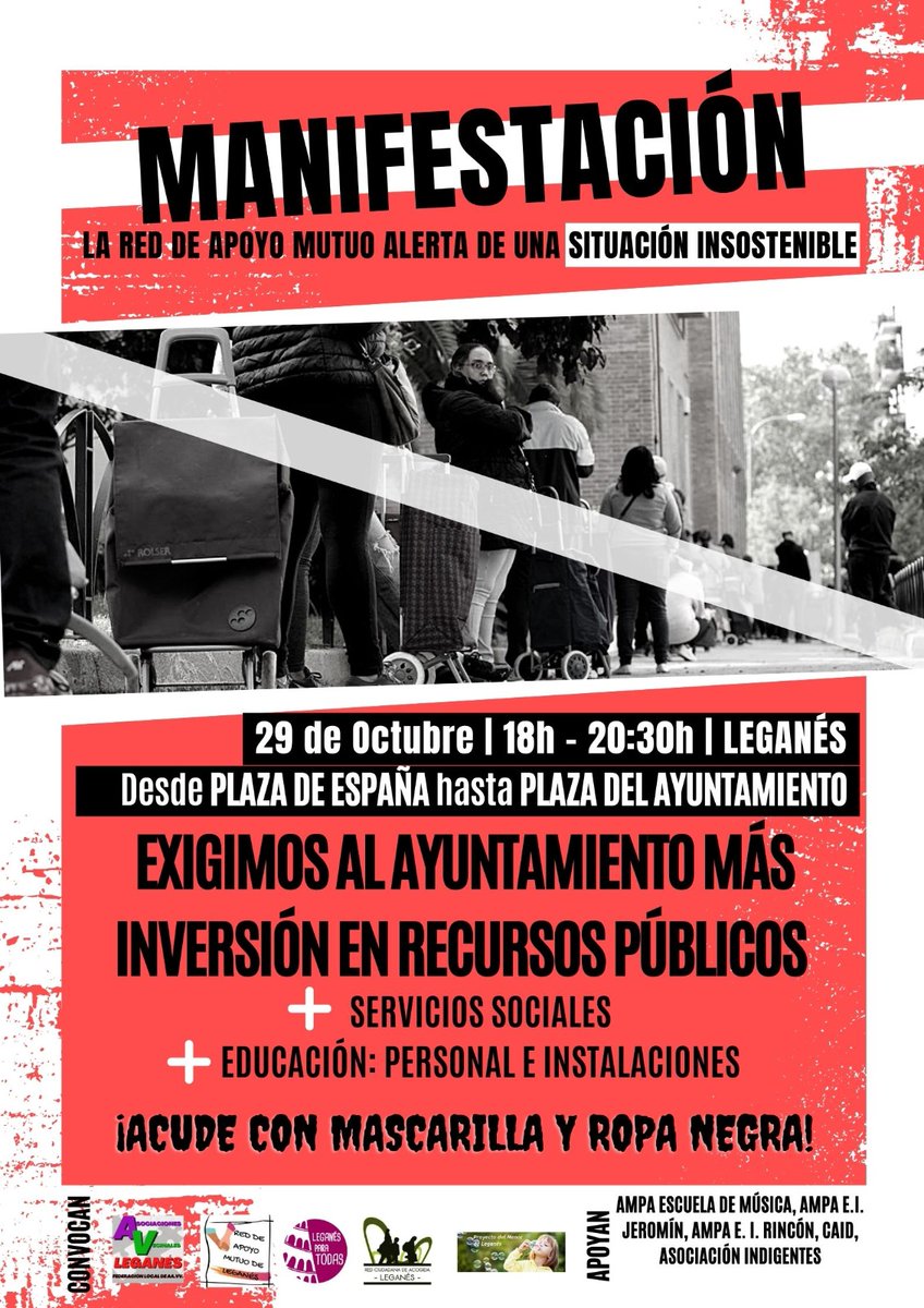 AmpaEM_MRS's tweet photo. @MasMadridCM Gracias por pensar en los municipios. En #leganes sus compañeros de partido gastan 10 M€ para hacer una rotonda mientras recortan y  ABANDONAN Escuelas Infantiles, Esc-Conservatorio, centro de drogodependientes, y un largo etc.
VAN A HACER ALGO? https://t.co/IH86nounu9