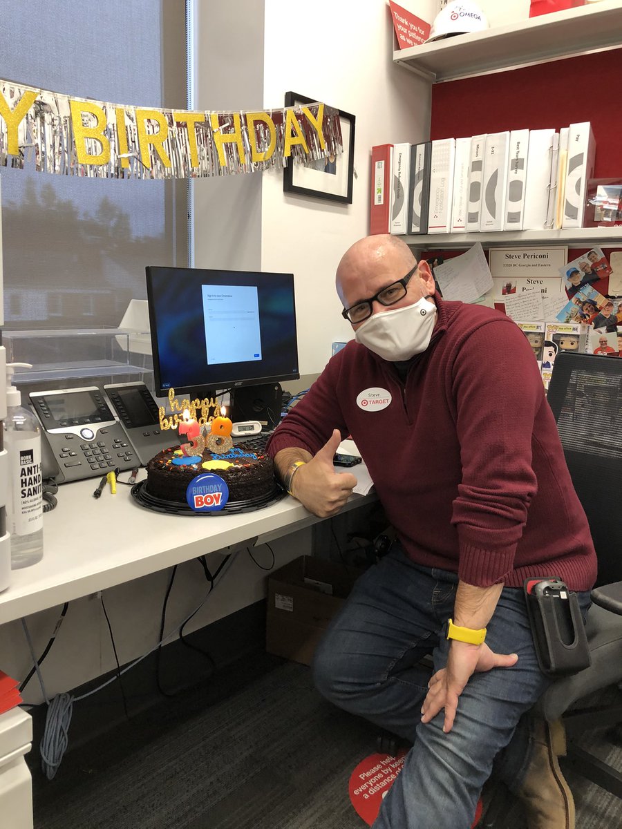 Happy 38th *wink wink* birthday @steveruns1 !! Thank you for being an amazing Store Director and mentor! <a href="/JRames13/">Jason Ramey</a> <a href="/Emily2Hart/">Emily Hart</a>