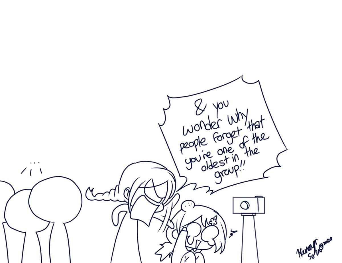 Day 25: The Girls
Best college friend group evarrr (Left to Right: Abbie, Yaya, Steph, Rei and moi~)
Hopefully, college will let us go back soon so I can physically see them again.
#inktober2020day25