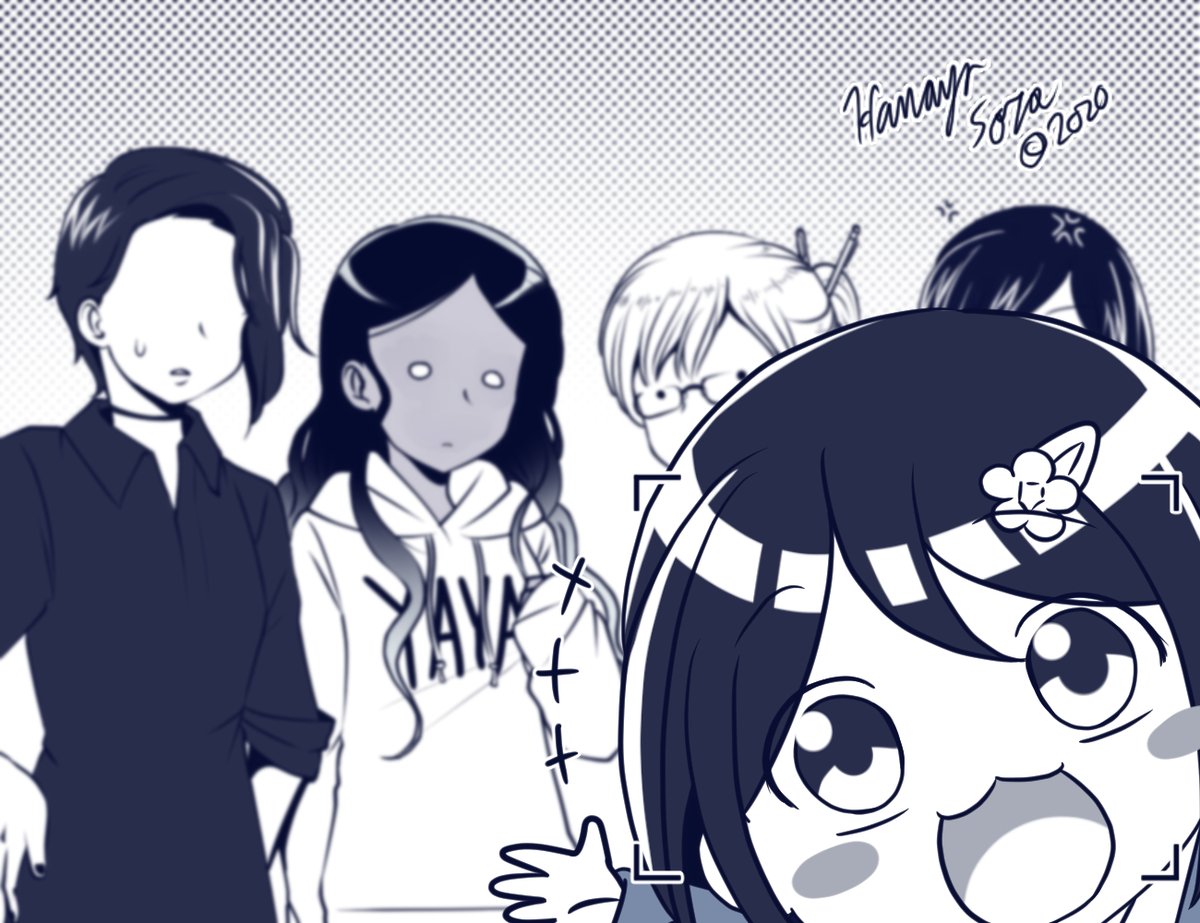 Day 25: The Girls
Best college friend group evarrr (Left to Right: Abbie, Yaya, Steph, Rei and moi~)
Hopefully, college will let us go back soon so I can physically see them again.
#inktober2020day25