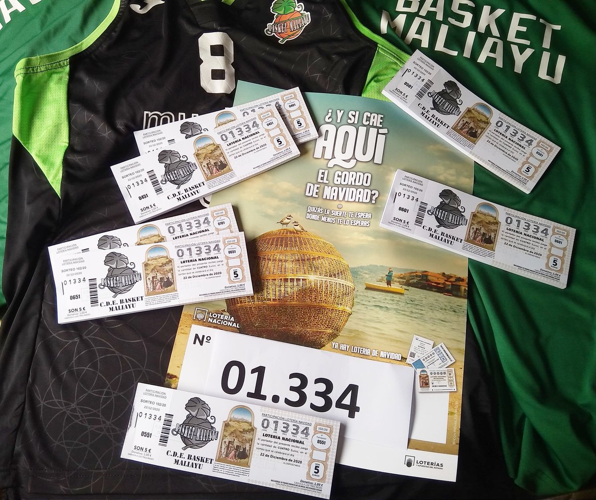 Este año queremos probar la suerte de "jugar" en el sorteo de Navidad, y sacamos participaciones para que podáis jugar con nosotros y así también ayudar/colaborar con el club. SUERTE A TODOS!!! 🤞🤞🍀🍀