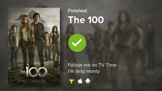 larkimonty's tweet photo. I just finished watching The 100! #tvtime https://t.co/WuNlu1lWXb https://t.co/u1SApMWTJD