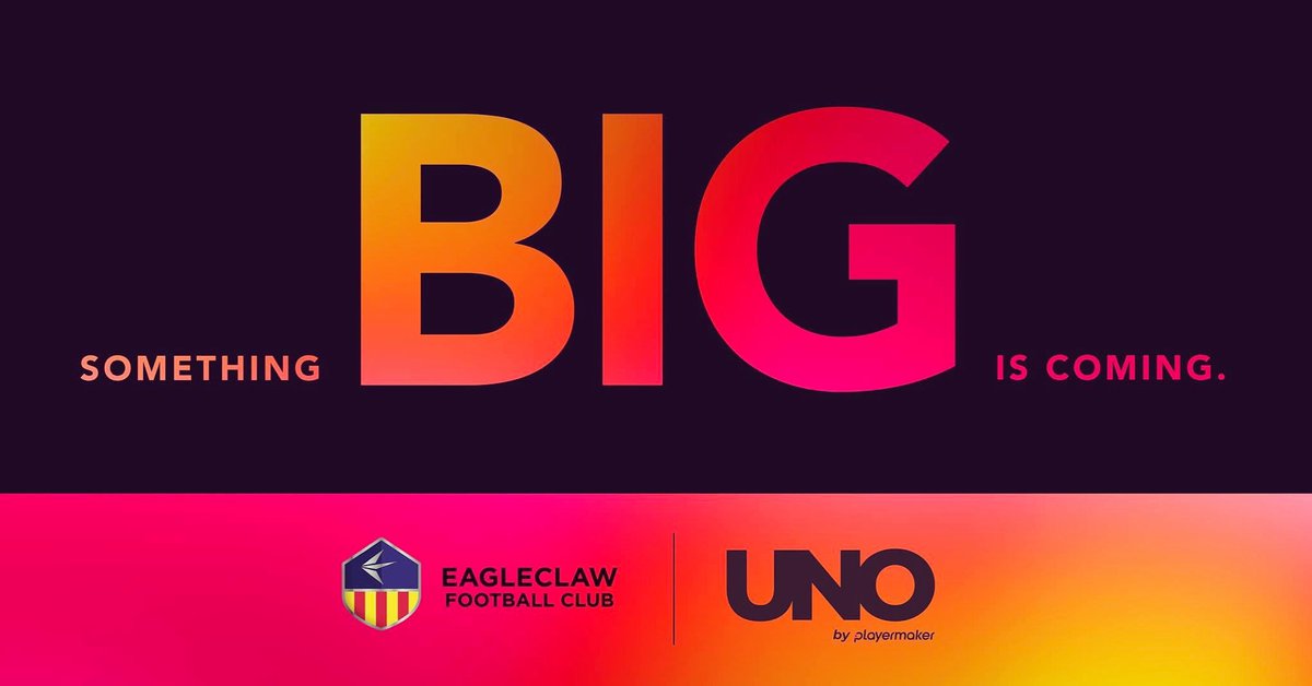 EagleclawFC's tweet photo. Just pushing the envelope again.  When you reimagine and revolutionize everything, amazing happens every day.  #DevelopingTheFuture @PlayermakerUK @Playermakertech @UPlayermaker @valenciacf https://t.co/m8iTpPRX0g
