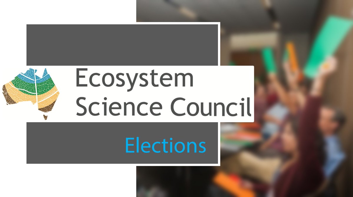 EcosystemScienceCouncil (@esltp) on Twitter photo Reminder - nominations for election to the Council closes on this Friday 30th. click ecosystemscience.org.au/nominations-fo… to become a candidate <a href="/desert_ecology/">Glenda Wardle</a> @ecoldatatAus <a href="/waterpenny10/">Jenny Davis</a> <a href="/HortonBryony/">Bryony Horton</a> Reminder - nominations for election to the Council closes on this Friday 30th. click ecosystemscience.org.au/nominations-fo… to become a candidate <a href="/desert_ecology/">Glenda Wardle</a> @ecoldatatAus <a href="/waterpenny10/">Jenny Davis</a> <a href="/HortonBryony/">Bryony Horton</a>