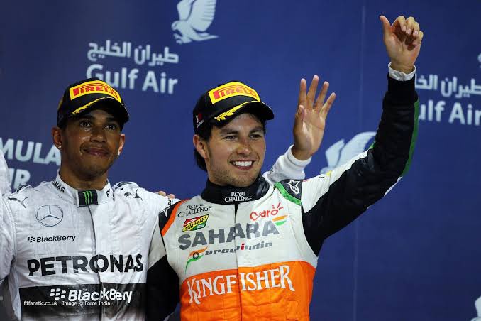 Sergio Pérez tweet media