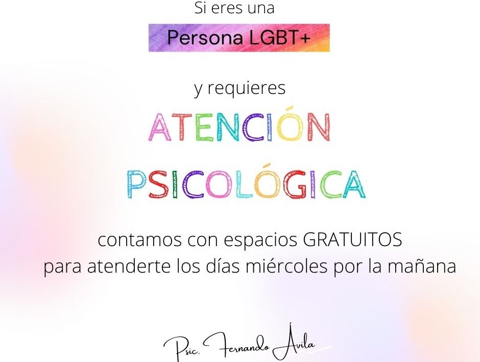 LeonRiosManuel's tweet photo. Bandita LGBT de México y bandita con VIH, vengo a ofrecerles servicio de psicología gratuito los días miércoles y con atención online. 

Si alguien le interesa mándenme DM y les contacto.
No es necesario vivir en CDMX o EdoMex 

Unicamente personas LGBT o que viven con VIH🏳️‍🌈🎗️ https://t.co/Ym3TSv8gzd