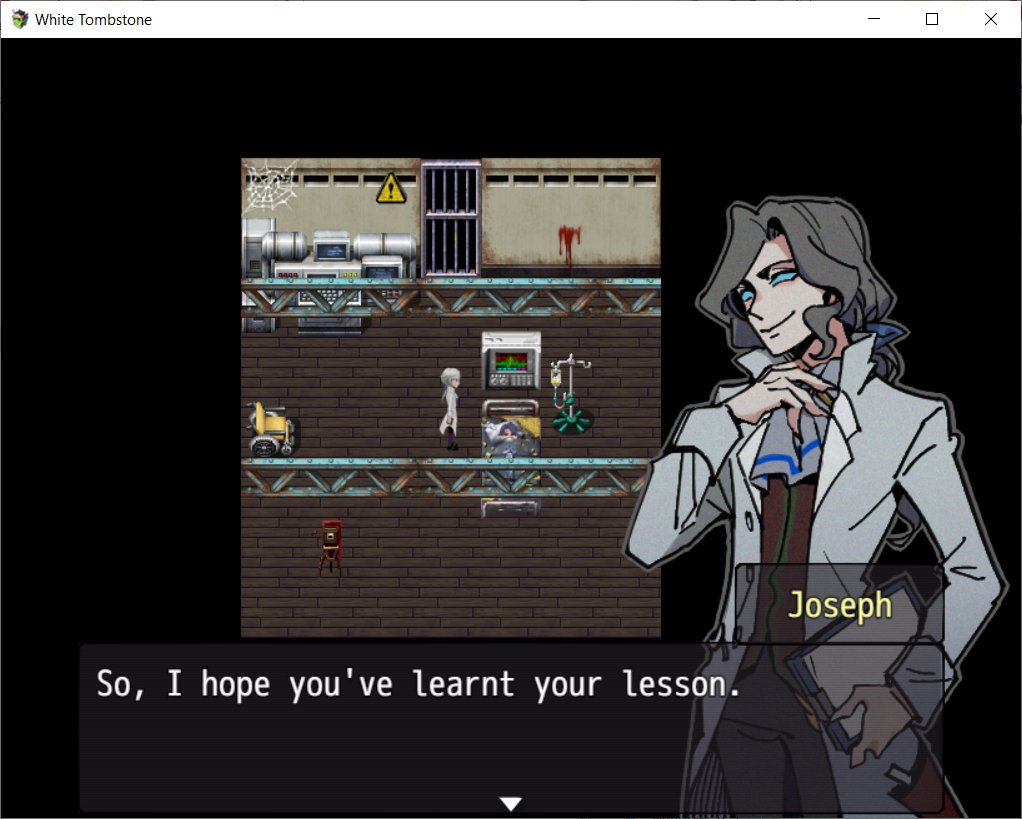 Shousparks's tweet photo. Identity V Fan game - English Patch
白色墓碑 (White Tombstone)

https://t.co/J7K5Ur3osy

◆ Most of the game was translated to my best ability, incl. DLC dialogues 
◆ Download the original game file from the creator (QRT)
◆ Add this patch file onto the original game
◆ Enjoy! https://t.co/WgtSOCePds