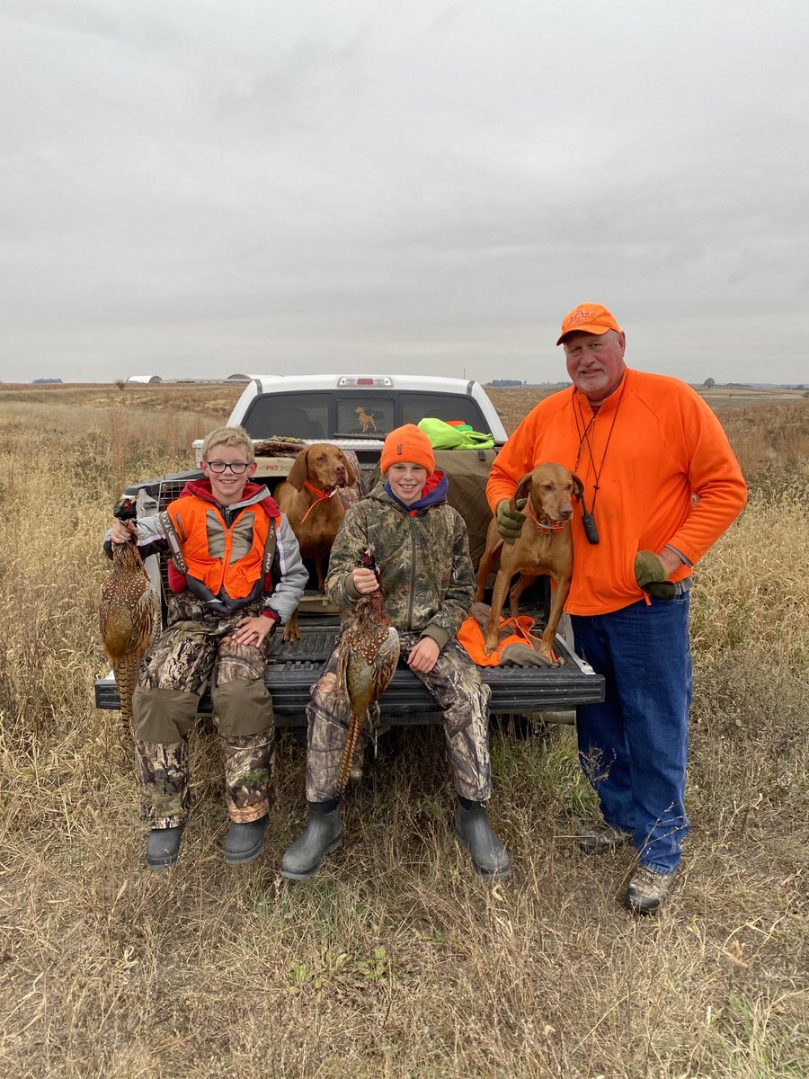 Big thanks to ⁦<a href="/BryceSchaben/">Bryce Schaben</a>⁩ for the great hunt this morning. The boys had a blast!