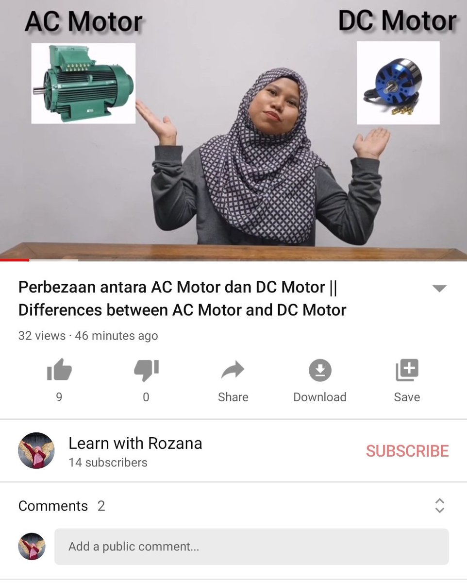 Jannah_Alik's tweet photo. Anyway, 

Hi warga twitter, please support me 😂 
A youtube channel, so that I can share my passion to you and we may discuss together anything about machine!

Please subscribe, like and comment! Haha

https://t.co/hObwU4Q7eV https://t.co/jFZK0apXB3