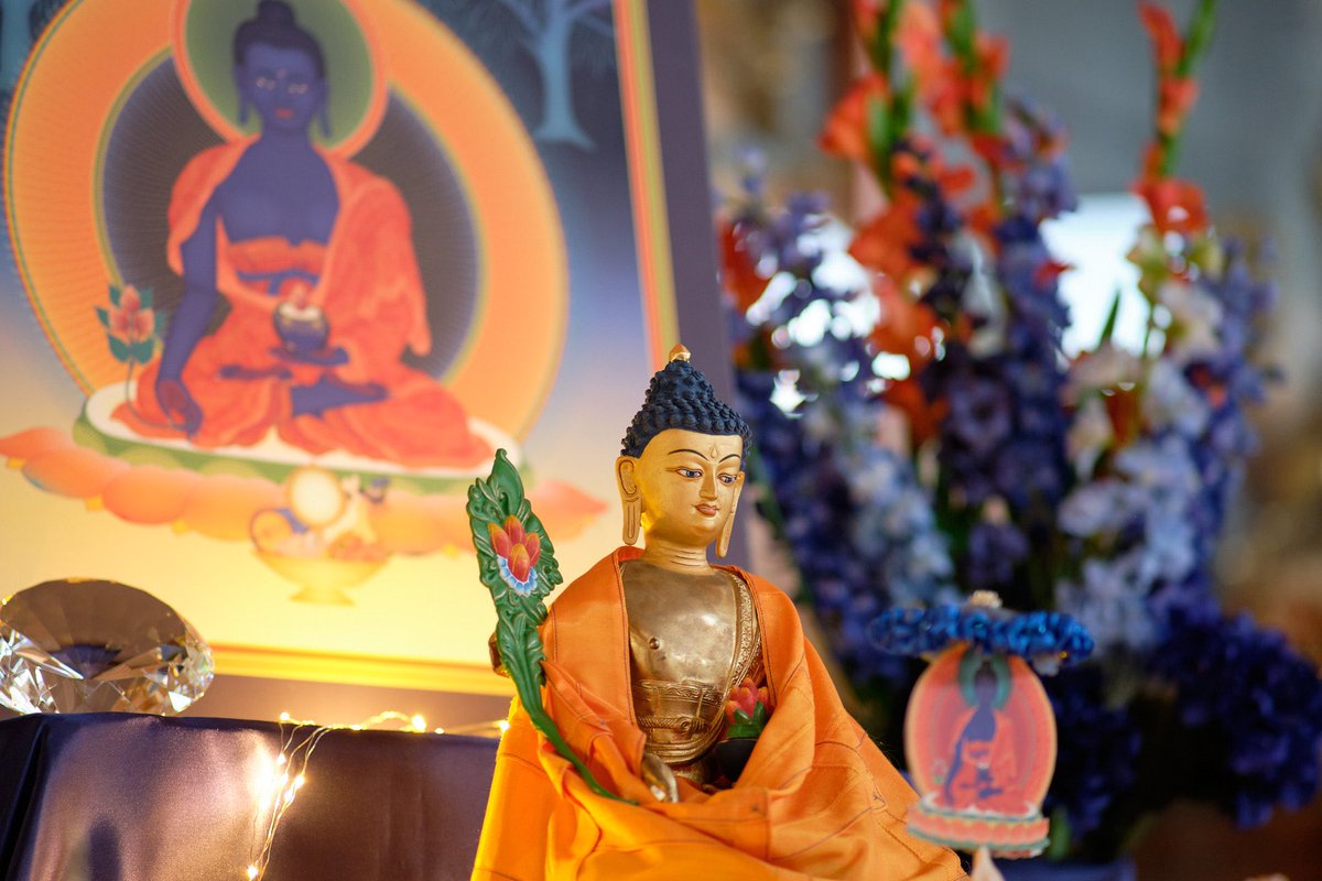 KMC_Nottingham's tweet image. Celebrating Je Tsongkhapa Day 2020 during Fall Festival 2020, remembering his extraordinary kindness and presence in the modern world.