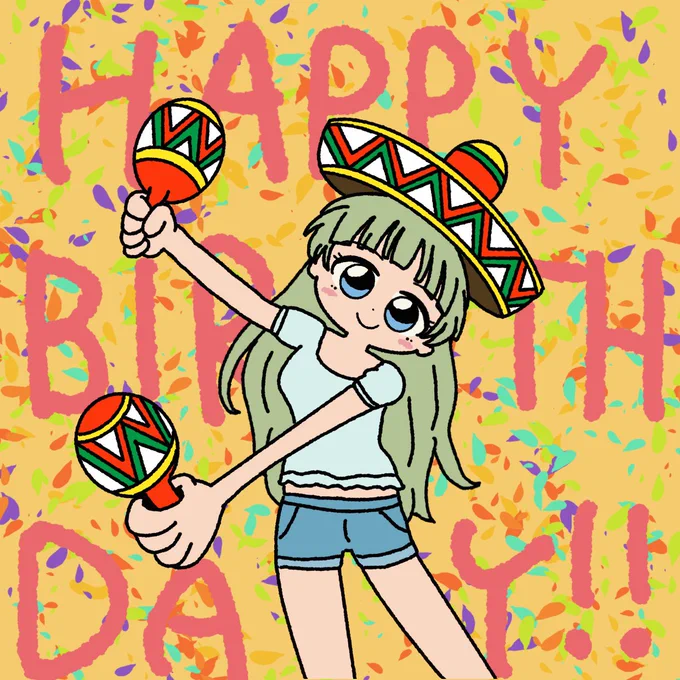 エレナちゃんお誕生日おめでとう!!!!!
エレナDEアミーゴ!!!!!
#島原エレナ生誕祭2020
#島原エレナ誕生祭2020 