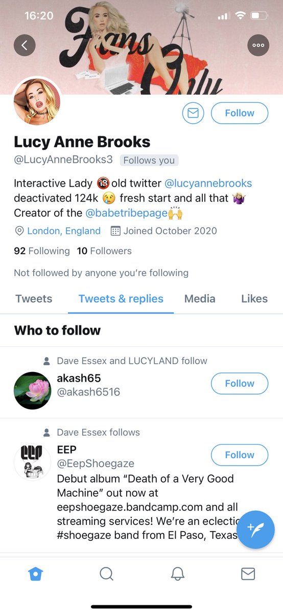 HowittAndrew's tweet image. Guys if you see this account in your followers it is FAKE Lucy only has one Twitter account @LABrooksNew accept no imitations report and block