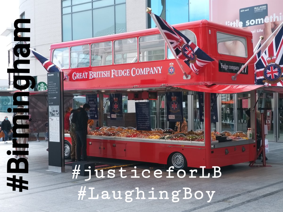 Hi Sara @sarasiobhan, My 1st trip into Brum today since March. I happened up this red bus & remembered your dear son Connor ❤ xx
@JusticeforLB 
#justiceforlb 
#connorsparrowhawk
#laughingboy