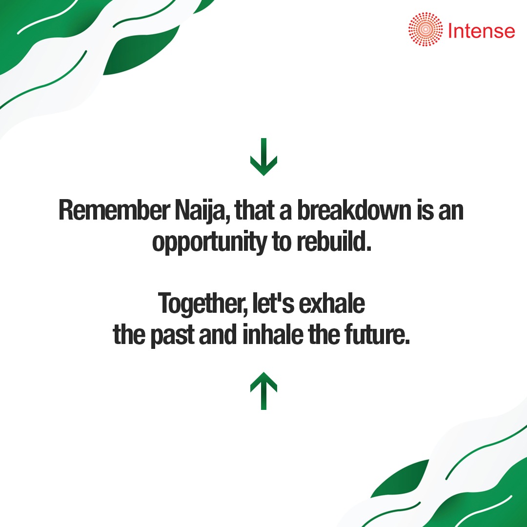 intenseNG's tweet photo. We can't control all the events that happen to us, but we can prevent them from reducing our sense of worth, our joy, our hope.
Let's dare to build again.
#intense #intensedigital #LekkiMassacre #EndBadGovernment #EndPoliceBrutality #EndSARS #EndSWAT #EndBadGovernance https://t.co/YyoA2ltx6z