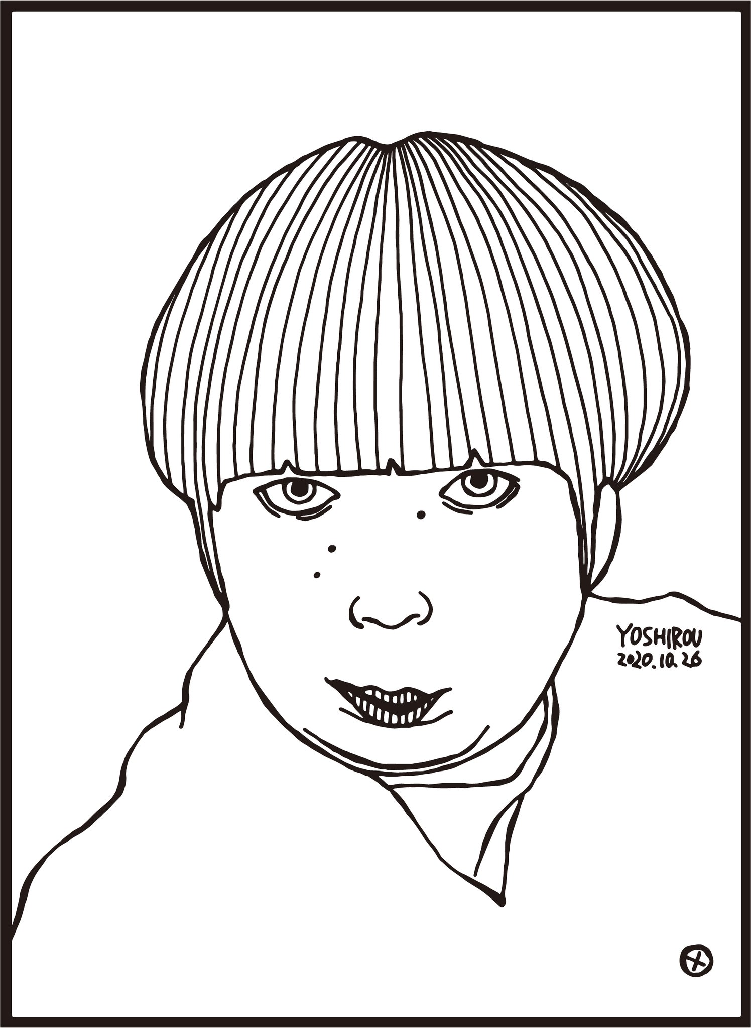 松田 宗志郎 同じくバナナマンより日村勇紀さん 昔の宣材写真 なんかすごく描きやすかった 松田 宗志郎 同じくバナナマンより日村勇紀さん 昔の宣材写真 なんかすごく描きやすかった