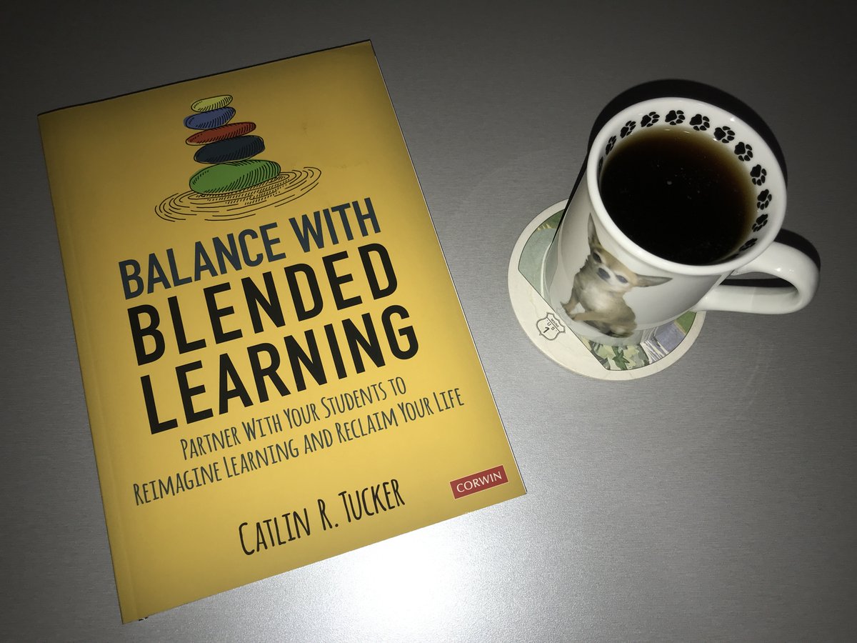 TurnbullChris's tweet image. Doing a little Sunday morning reading today
#WhatWereReading #blendedlearning @Catlin_Tucker #weekendPD