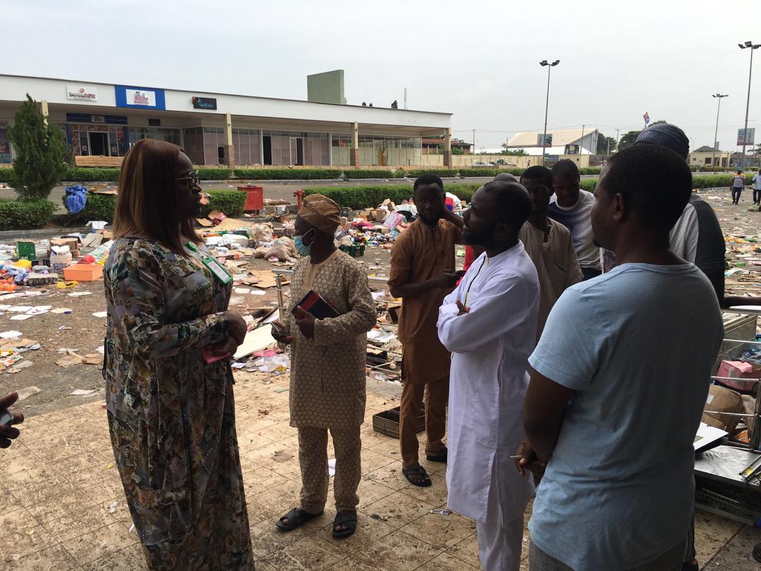 I commiserate with business owners that were affected by the looting &amp; destruction of properties that occured last Friday at Kwaramall. Gov. <a href="/RealAARahman/">Abdulrahman Abdulrazaq</a> had paid a visit to the place yesterday where he disclosed the govt's plan to support affected businesses with 500m Naira.