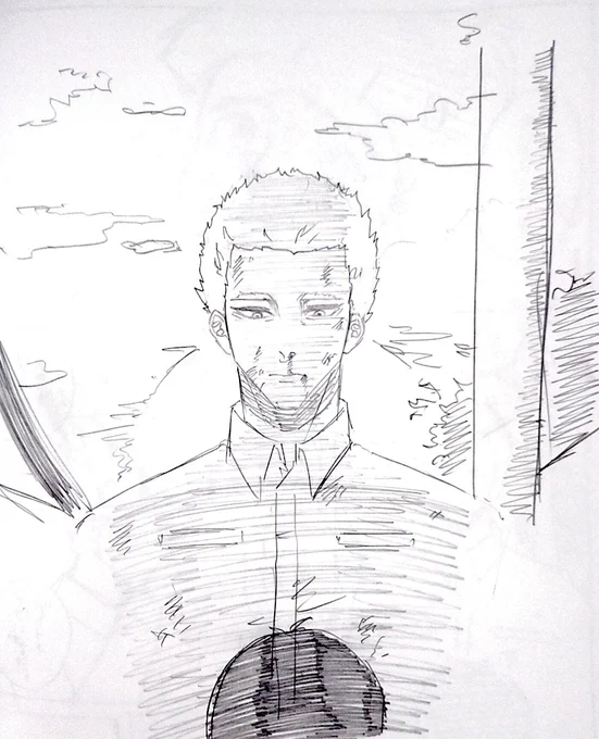 落書き漫画置いて寝る(1/2) 
