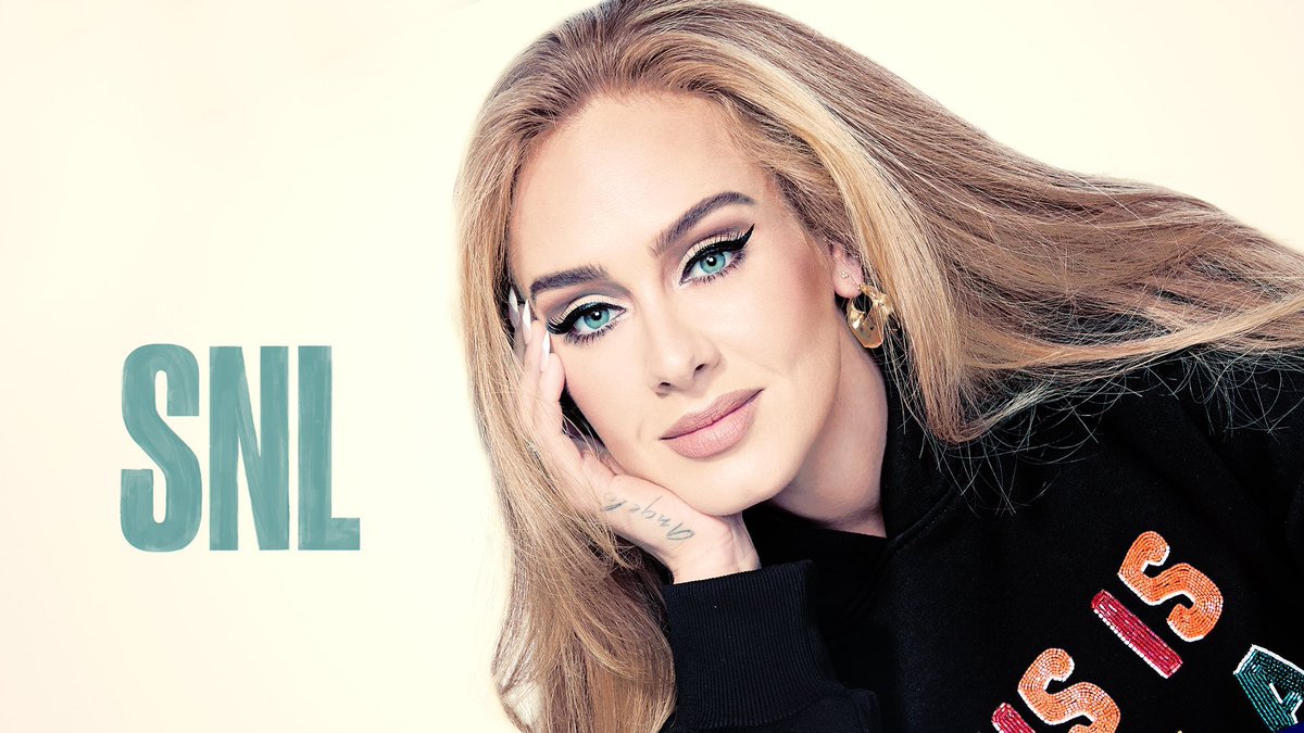 PopCrave's tweet photo. .@Adele looks gorgeous in promotional photos for #SNL. https://t.co/JDXLEOHnmx
