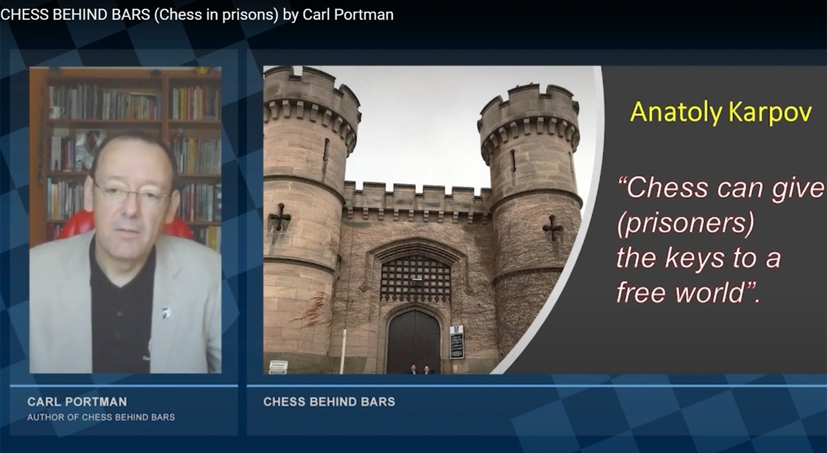ChessConnectsUs's tweet photo. Actions have consequences at the board, as in life. Can chess really change attitudes? Can it really reduce re-offending? Can it even save lives? Carl Portman knows through real testimony that the answer to these questions is yes.

https://t.co/OpBEkFagh5

#ChessConnectsUs https://t.co/BvpJR8kp1M