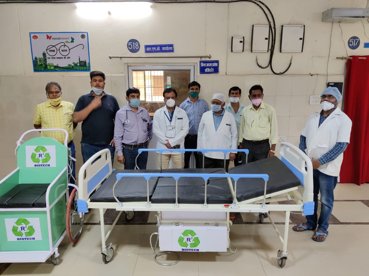 smartgwalior's tweet photo. R-cube Biotech, a startup associated with Gwalior Smart City placed prototype samples at the Morar D.H. 
#Incubation #DreamHatcher https://t.co/evMC0uPCwT