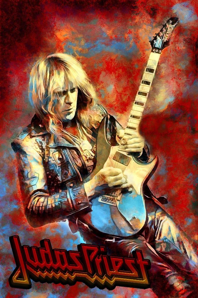 Happy birthday to the master of guitar GLENN TIPTON   