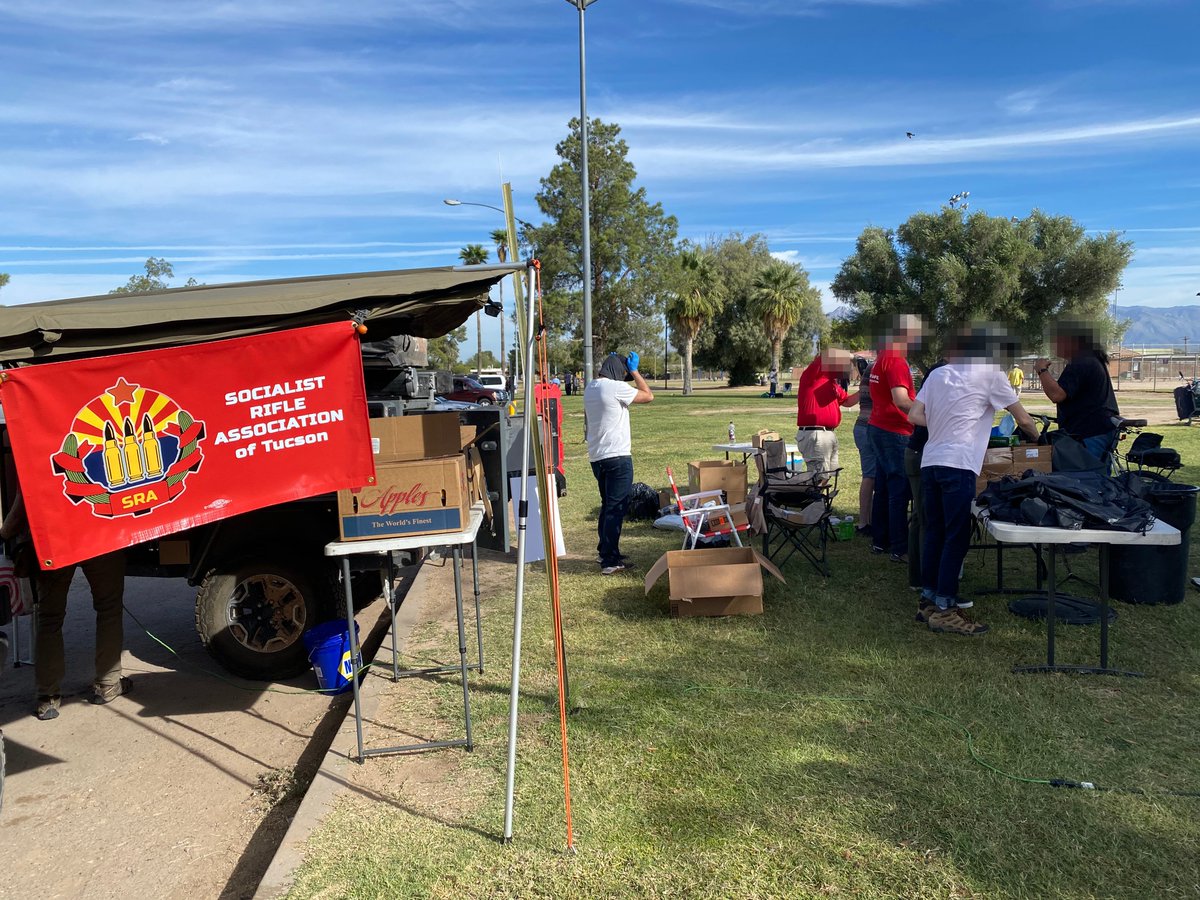 We are proud to have distributed over 80 hygiene bags and served more than 60 hotdogs to our homeless neighbors yesterday. While also distributing supplies, we were able to provide charging stations and chairs to lounge and get out of the brutal Arizona sun. #MutualAid
