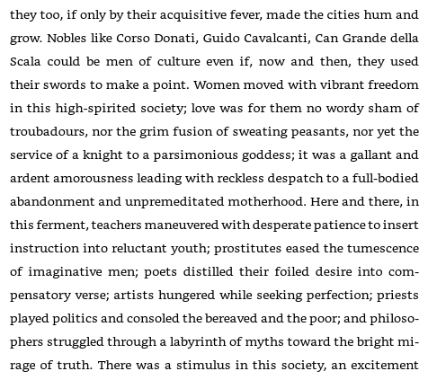 49/ The dismemberment of Italy & the setting of the stage for the great rebirth"We must remind ourselves again that the historian, like the journalist, is forever tempted to sacrifice the normal to the dramatic, and never quite conveys an adequate picture of any age."