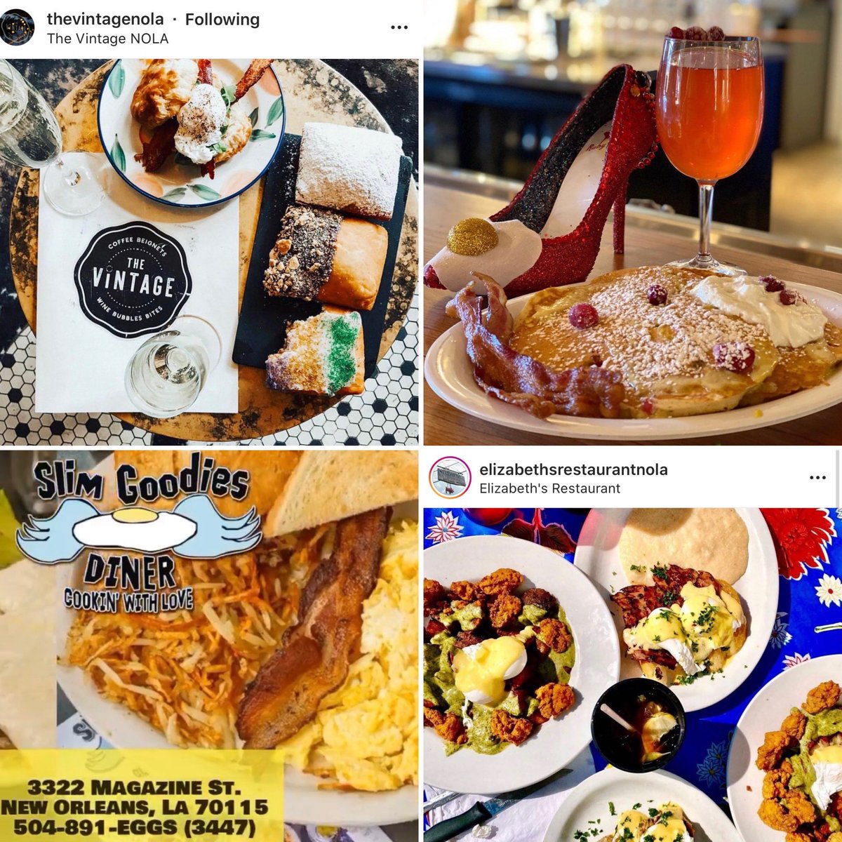 CityOfNOLA's tweet photo. #BrunchLocal: #Tag your favorite #NewOrleans brunch! There are so many delicious brunch options across New Orleans! From casual neighborhood spots to the lure of the aromas from the French Quarter, enjoy patio dining with this gorgeous #nola weather today! https://t.co/9qcavwhecI