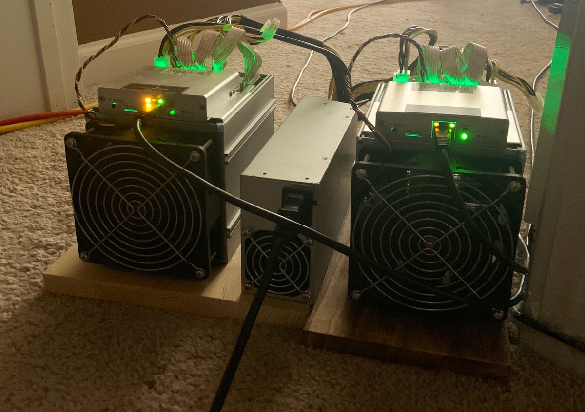 XanderCoinMiner's tweet image. Z9 Mini pair. Speculative mining. #Crypto #Antminer #SpecMining #Cryptomining