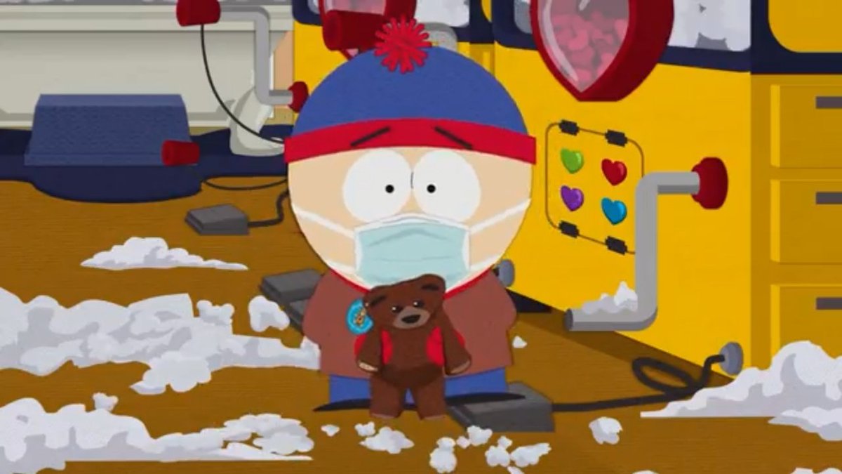 DailyMarsh's tweet image. Stan (building a bear)
["Pandemic Special"]