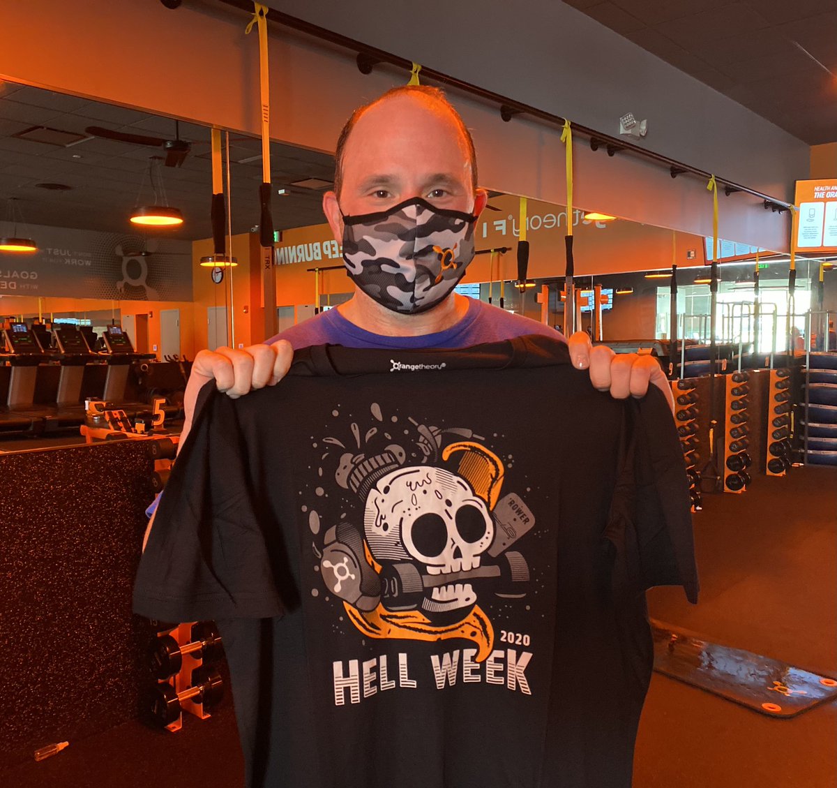 BSchuermanWX's tweet image. Who says you can’t do it?! Even while I am recovering and on a limited physical workout regimen from my appendectomy, I still conquered #HellWeek2020 as today was my 5th #HellWeek workout at @orangetheory #OTFSpringfield! #IfItDoesntChallengeYouItDoesntChangeYou 💪🏻💪🏻🍊🍊☠️☠️