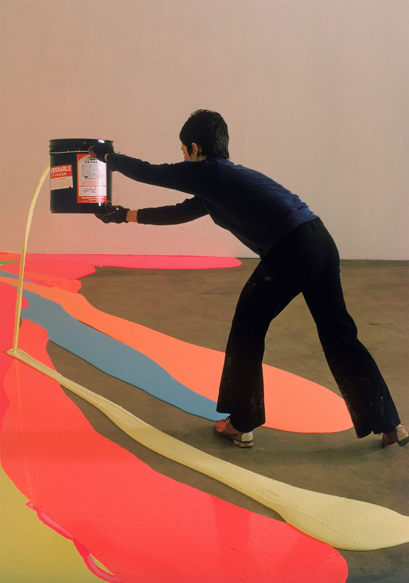 Happy Birthday Lynda Benglis ~*~

Art: Lynda Benglis. Fling, Dribble, and Drip, 1970. 