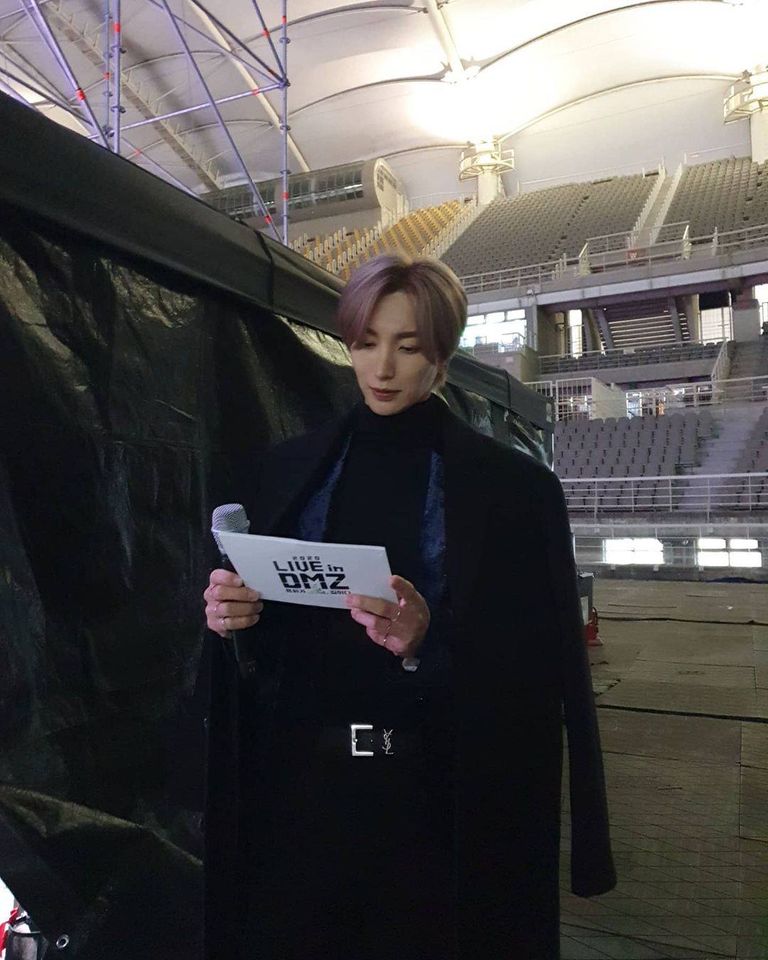 #Leeteuk @special1004 during hosting the 2020 LIVE in DMZ concert yesterday.
#SUPERJUNIOR @SJofficial https://t.co/75jDM2jsvA