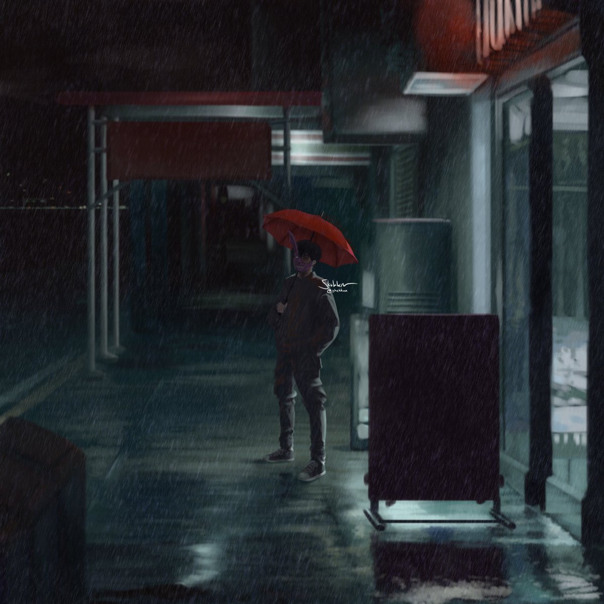 click to expand. Pls don't let this flop I like dis :[

anyways here's Corpse in the rain weewoo how well did I do? no rain version in replies <a href="/Corpse_Husband/">Corpse Husband</a> #corpsehusband #corpsehusbandfanart