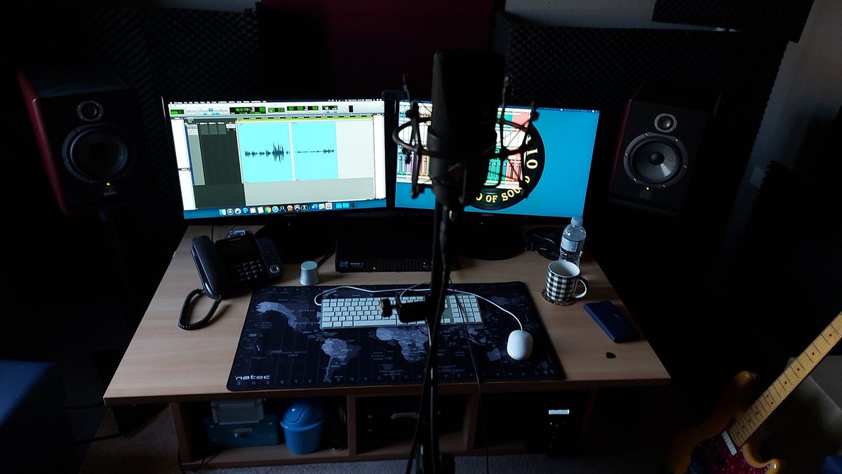 DeppyAudio's tweet photo. Creative day...!!!
#studiodeppyaudio #musicproduction #music #song #voice #recording #mixing #mastering #metrichalo #focal #protools #tcelectronic #artists #musicians #musicproducer #mixingengineer #masteringengineer https://t.co/0qzLWAbi38