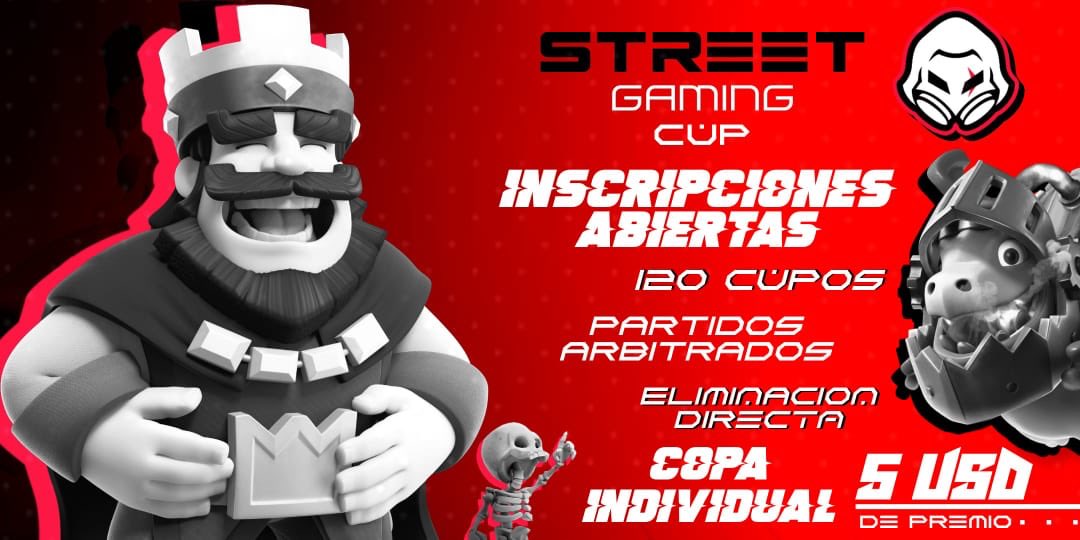 #ClashRoyale | Liga Individual 

INSCRIPCIÓNES ABIERTAS

Requisitos
Seguir a:
<a href="/darthtaker/">Darthtaker</a> 
<a href="/jorge_A545/">JORGE54</a> 
<a href="/Hardpooll_Ofi/">Israel AR / HARDPOOLL OFI</a> 
Suscribirse
twitch.tv/hardpooll_tv
youtube.com/c/HardpoollOfi…

Dar RT y MG ❤️
Una vez completo mandar captura al MD 📥.