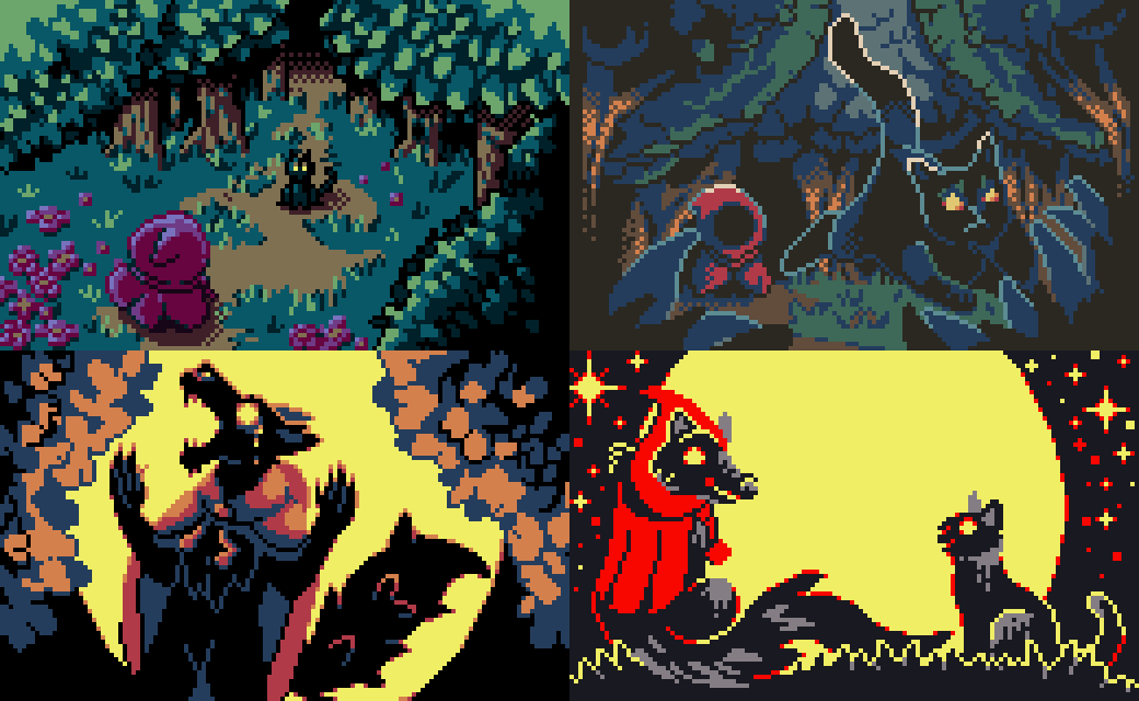 LCSkeleton's tweet photo. I finally get to put all my #Pixelween2020 stuff together!

#pixelart https://t.co/0jiznwZwMS