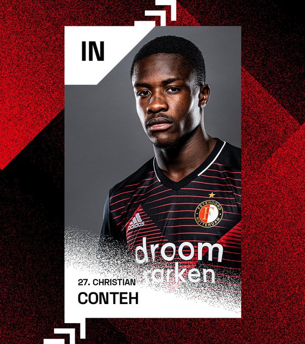 Official debut for Christian Conteh:
63 '#rkcfey (1-1)