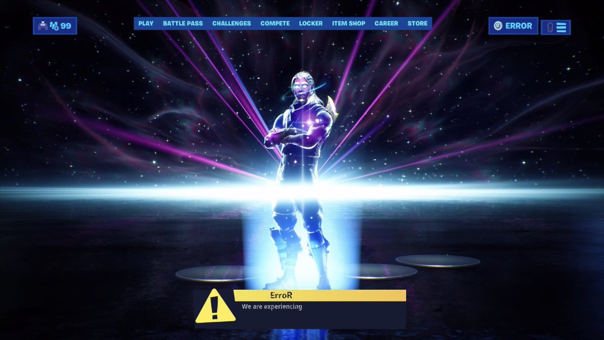 Moneybagg_Em's tweet photo. I remember the season 10 event I didn’t load in and I got this picture from the lobby before the black hole happened https://t.co/031PNRPUFT