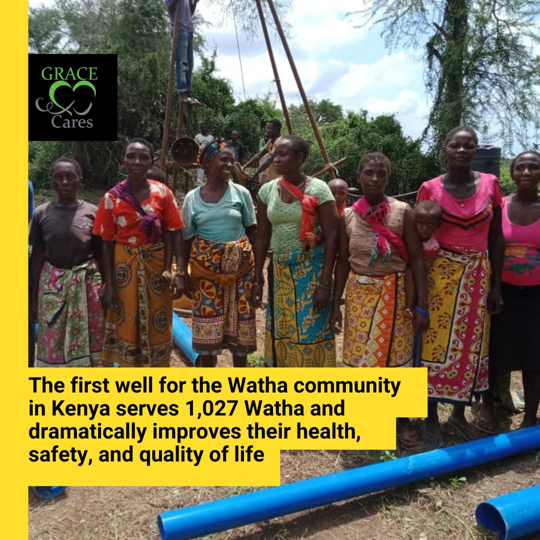 GRACEcaresVT's tweet photo. We are glad to announce that with #funds  raised from last year's #globaltuesdays on #globalgiving, #localhero  Guyo Jefferson of the #watha Project built the first well for the Watha community in #kenya🇰🇪 
#GraceCares #projectpartner https://t.co/qa6IZcfqW1