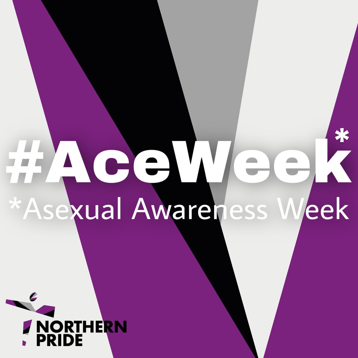 💜🖤🤍#AceWeek🤍🖤💜
-
Ace Week, formerly Asexual Awareness Week, is an international campaign dedicated to raising awareness and expanding education of asexuality.
-
#wearenorthernpride #asexual #asexuality #aromantic