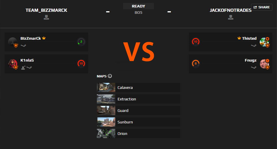 Going into the final now, with a Best of 5 on those maps! Tune in now and get your @CSGO entertainment of the day at twitch.tv/trevorvictrus