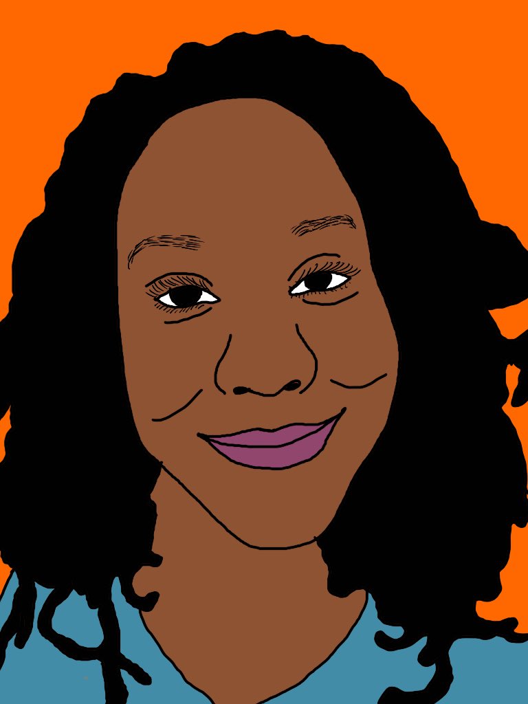 I can’t wait to show my students how to create digital art. Teacher sample that I created on the iPad.  #AppleEducation #EveryoneCanCreate #DreamersCode #GraphicDesign #AppleTeacher
